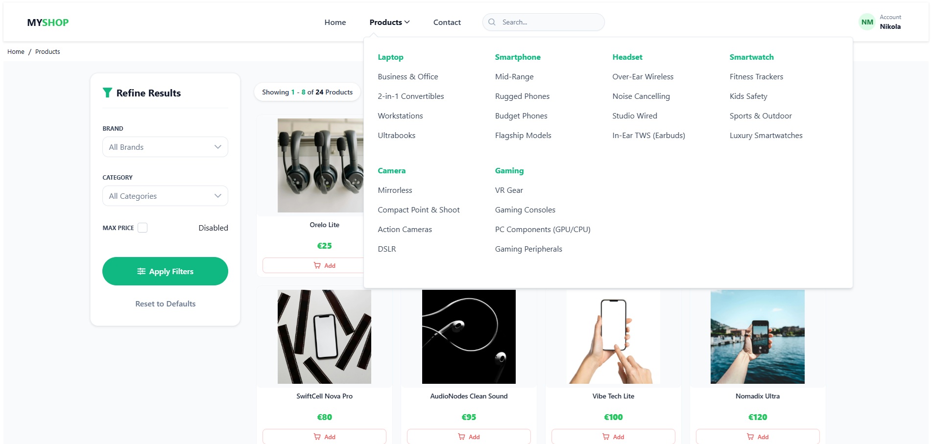 UI Products